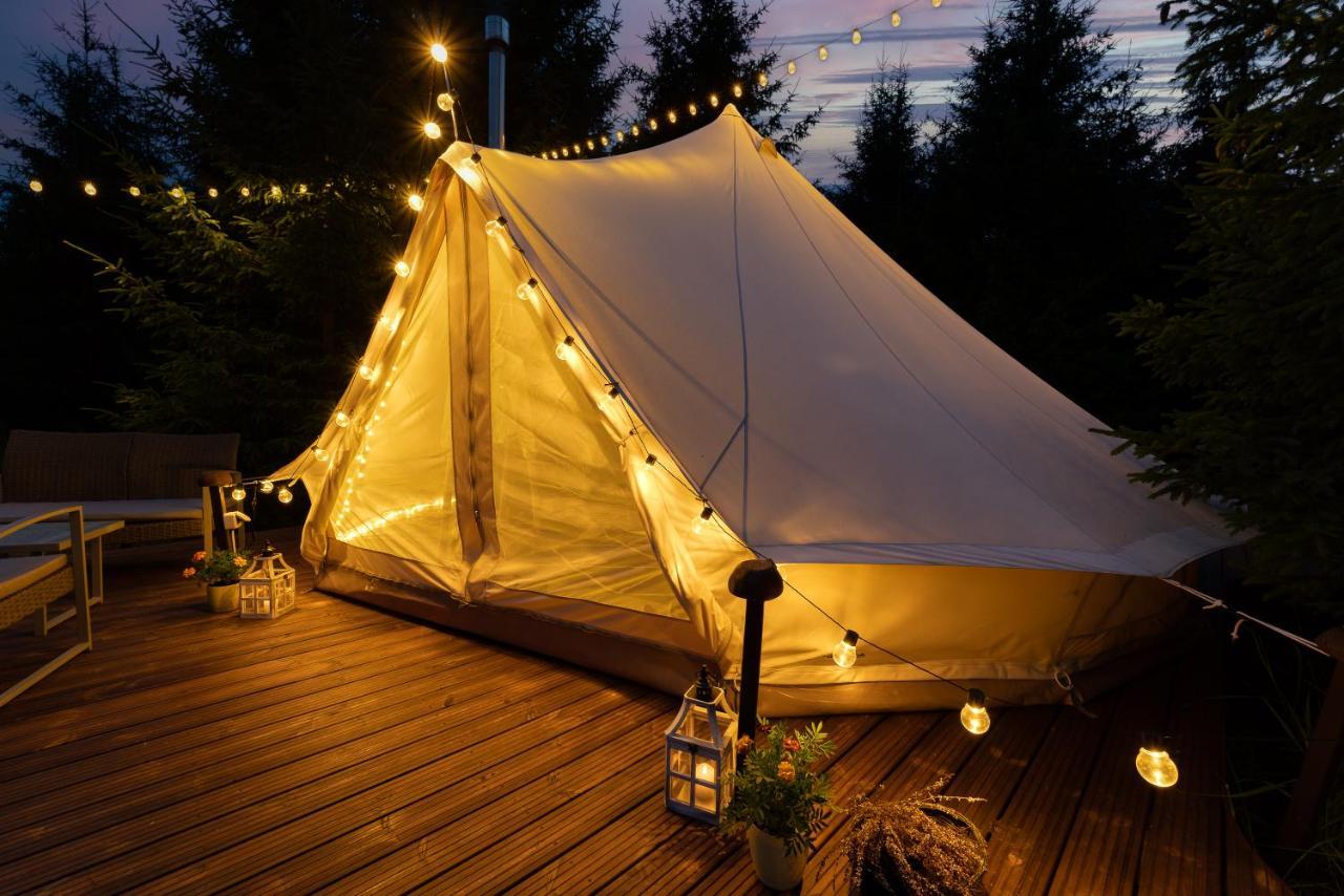 Kuusehaldja Glamping Hotel Kohila Kültér fotó