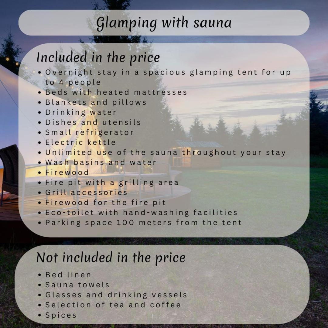 Kuusehaldja Glamping Hotel Kohila Szoba fotó